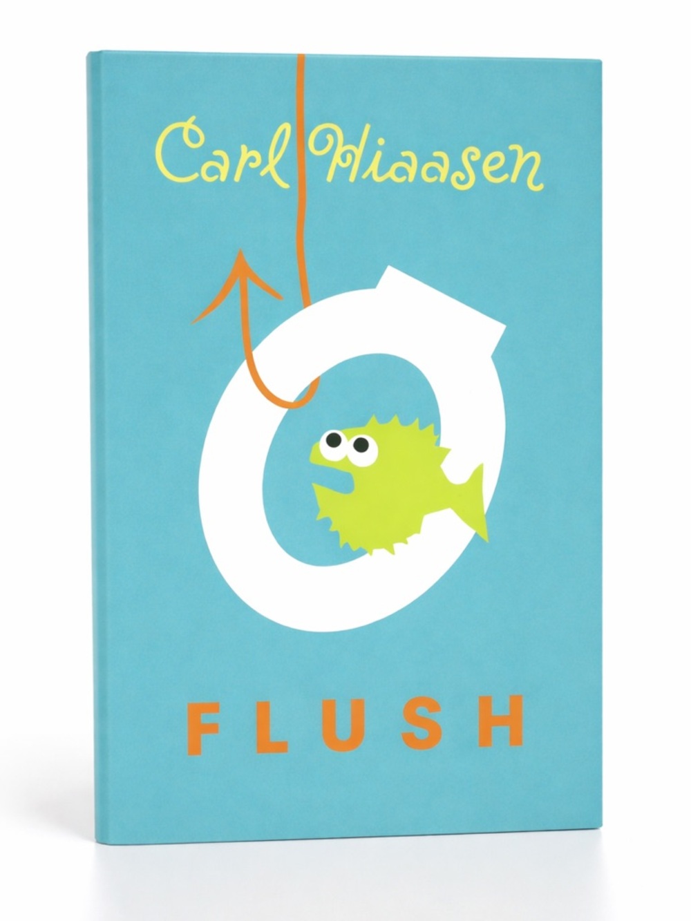 Flush by Carl Hiaasen Paperback Novel Fiction Book Recommended for ages 12+ GUC - Picture 2 of 14